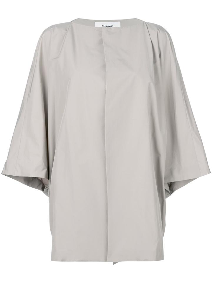 Chalayan Parachute Jacket - Nude & Neutrals