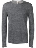 Transit Crew Neck Jumper, Men's, Size: 50, Grey, Cotton/nylon/viscose
