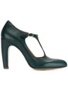 Chie Mihara Ankle Strap Pumps - Green