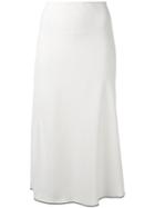 Toteme - A-line Skirt - Women - Polyester - S, White, Polyester