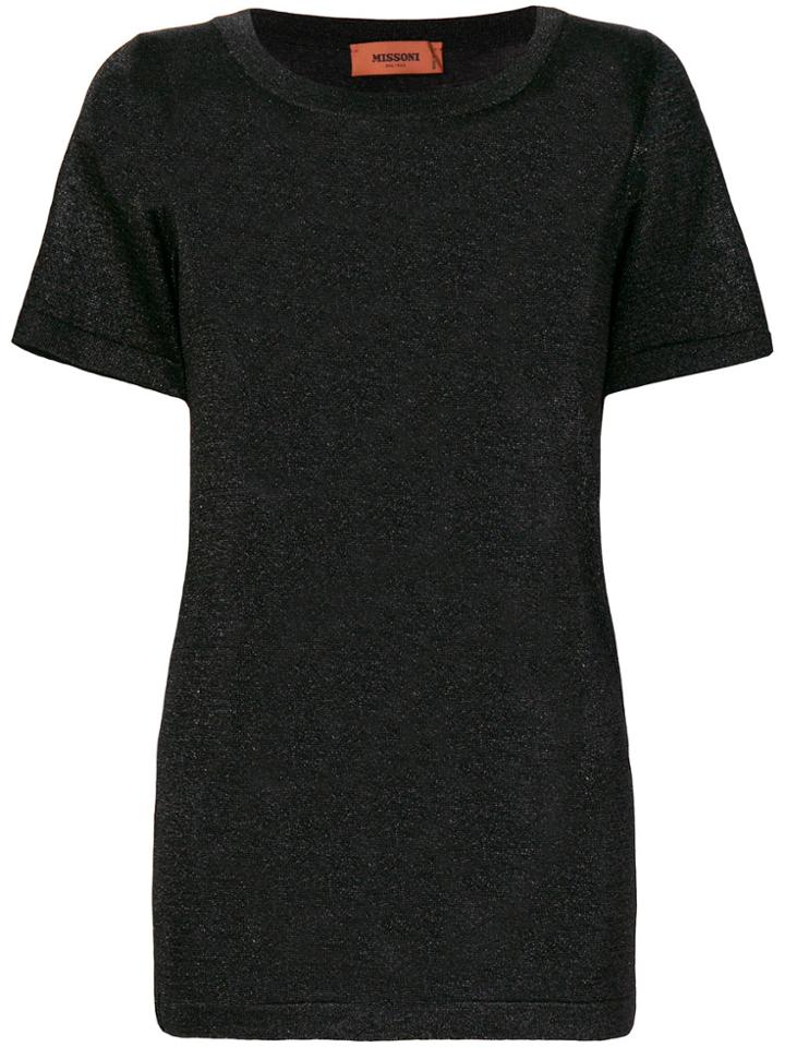 Missoni Knit T-shirt - Black