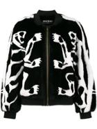 Balmain Tiger Bomber Jacket - Black