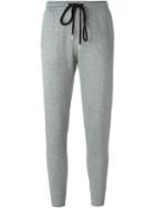 Markus Lupfer Tapered Track Pants, Women's, Size: Xs, Grey, Cotton/metal Other
