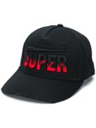 Vision Of Super Logo Embroidered Baseball Cap - Black