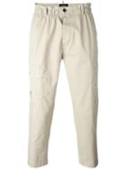 Dsquared2 Cropped Dean Trousers, Men's, Size: 46, Nude/neutrals, Cotton/polyurethane/polyester