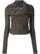 Rick Owens Zip Up Collar Jacket