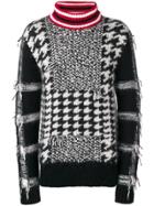 Tommy Hilfiger Intarsia Knit Jumper - Black