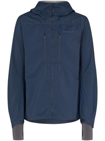 Norrona Lyngen Windbreaker Hooded Jacket - Blue