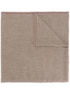 Holland & Holland Finished Edge Scarf - Brown