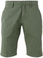 Dondup Classic Shorts, Men's, Size: 34, Green, Cotton/spandex/elastane