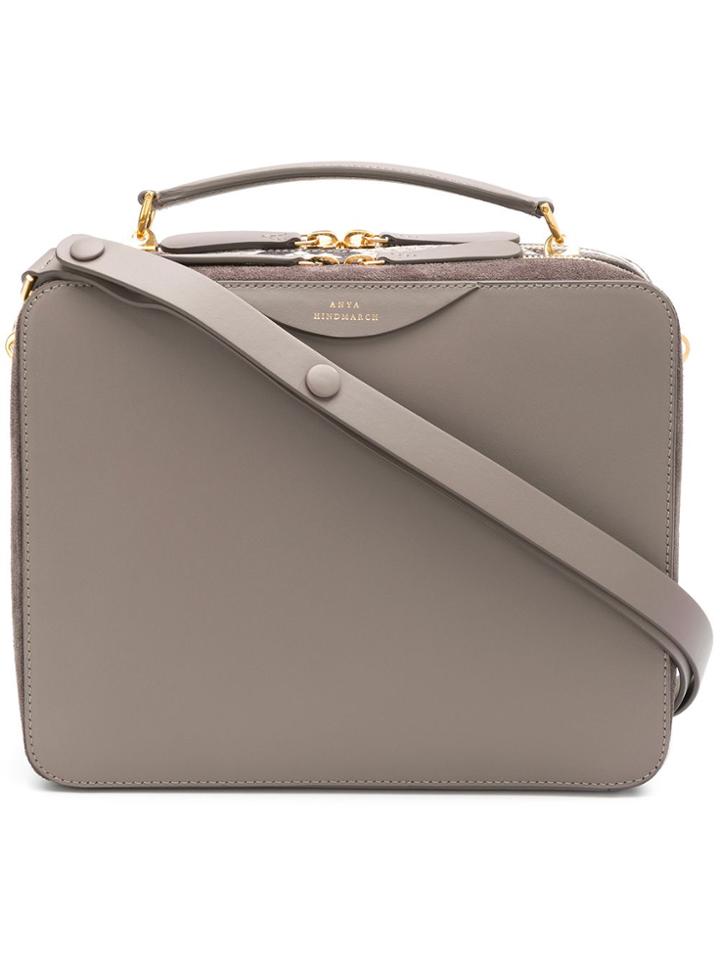 Anya Hindmarch Stack Double Bag - Grey