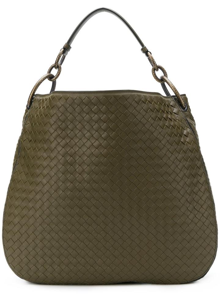 Bottega Veneta Woven Tote - Green