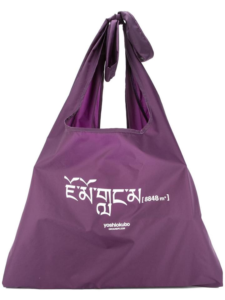 Yoshiokubo Tote Bag - Pink & Purple