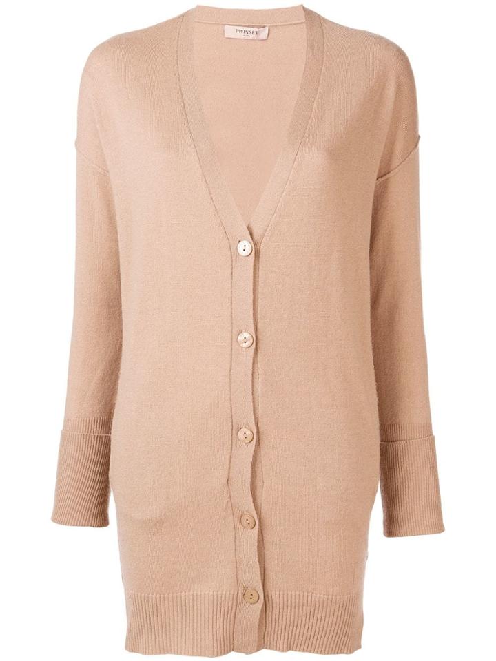 Twin-set Basic Cardigan - Brown