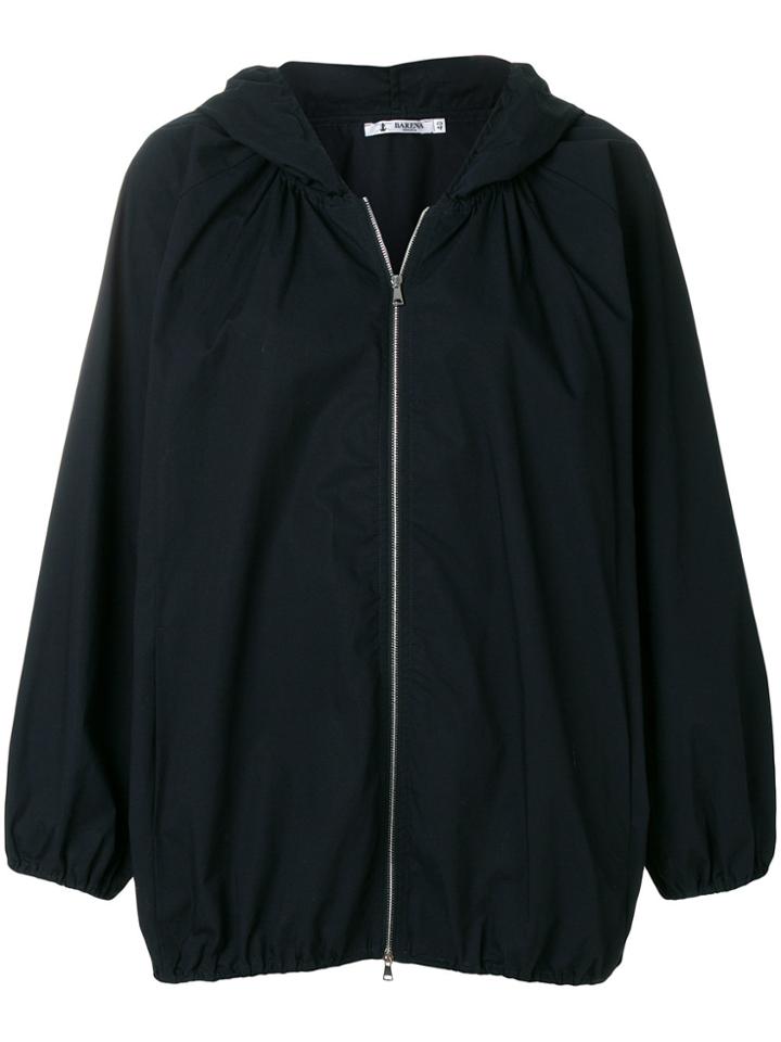 Barena Hooded Oversized Jacket - Blue