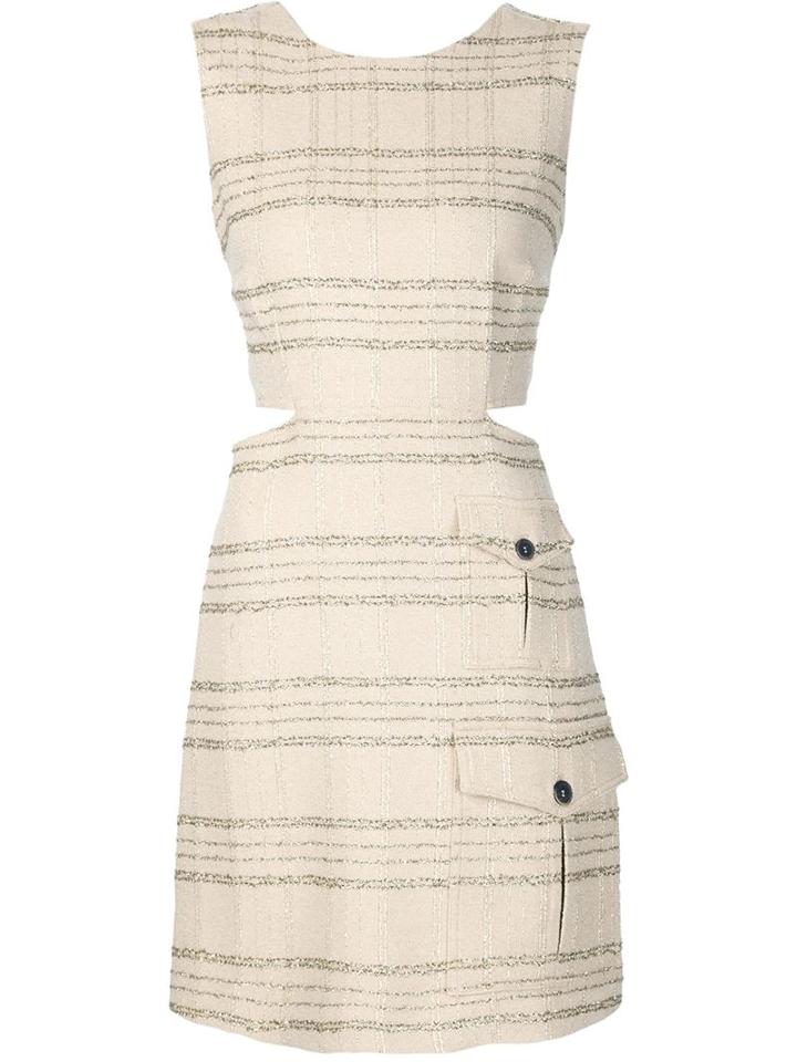 Msgm Lurex Striped Dress
