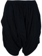 Rick Owens Drkshdw Harem Shorts, Women's, Size: Small, Black, Cotton