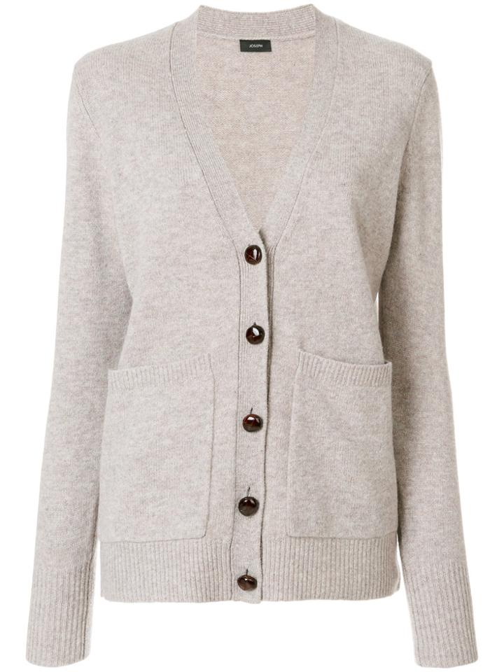 Joseph Boyfriend Cardigan - Grey