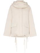 Helmut Lang Padded Front Pockets Puffer Jacket - Neutrals