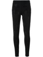 Philipp Plein 'trouble' Leggings, Women's, Size: Small, Black, Cotton/spandex/elastane