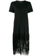Polo Ralph Lauren Shredded T-shirt Dress - Black