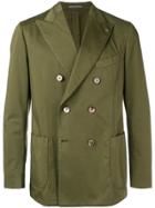 Gabriele Pasini Fitted Double-breasted Blazer - Green