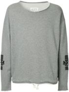 Maison Margiela Ethnic Embroidery Sweatshirt - Grey