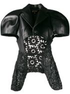 Comme Des Garçons Short-length Structured Jacket - Black