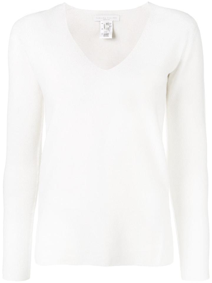 Fabiana Filippi Knitted Top - White