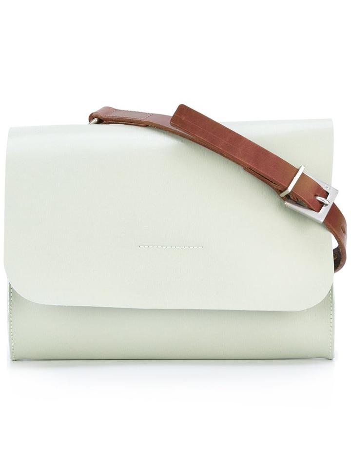 Ally Capellino Elizabeth Crossbody Bag, Green, Leather