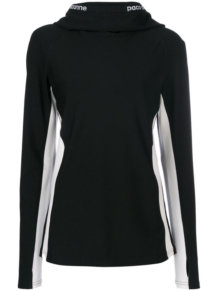 Paco Rabanne Slim Fit Hoodie - Black