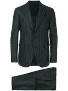 Tagliatore Pinstripe Two-piece Suit - Grey