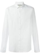 Gucci Classic Long Sleeve Shirt, Men's, Size: 40, White, Cotton