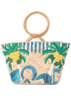Aranaz Raffia Palm Tote - Do Not Use - Beige