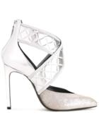 Lanvin Strap Pumps - Metallic