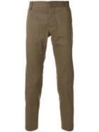 Entre Amis Slim-fit Trousers - Green