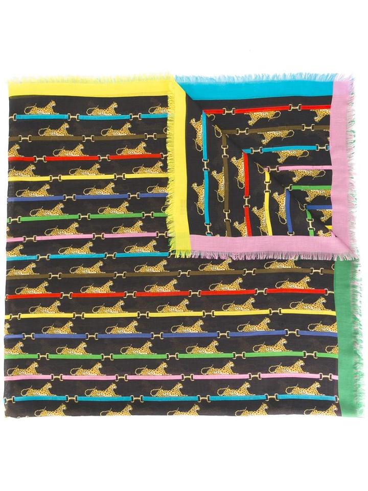 Mary Katrantzou Cheetah Scarf, Women's, Modal/cashmere