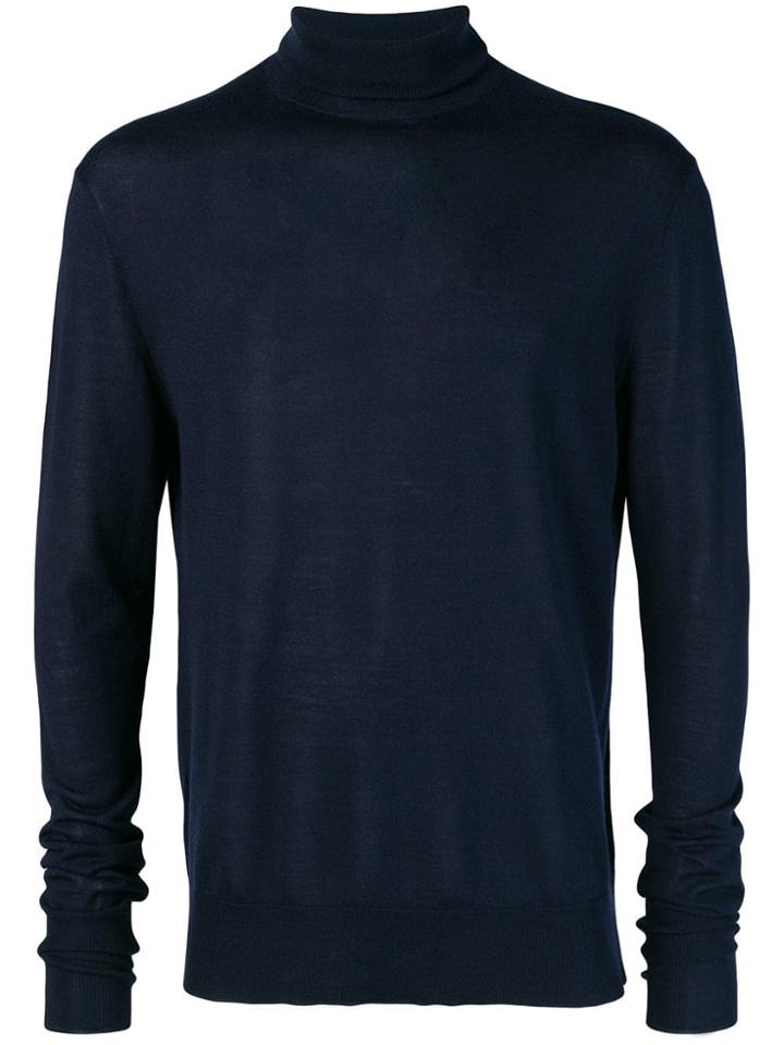 Neil Barrett Roll-neck Jumper - Blue