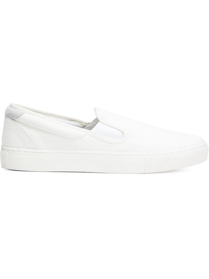 A.p.c. Ted Sneakers, Men's, Size: 41, White, Cotton/rubber/leather