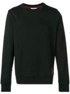 Ck Calvin Klein Logo Badge Sweatshirt - Black