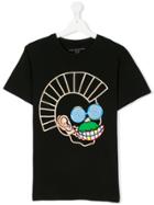 Stella Mccartney Kids Teen Arlo Touch Strap Patches T-shirt - Black