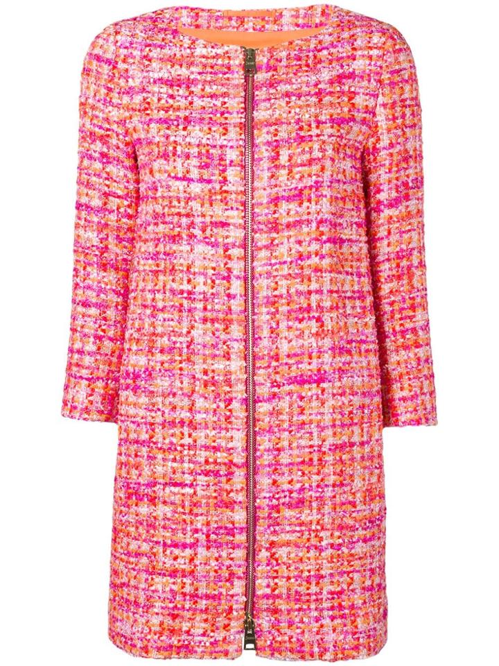 Herno Bouclé Jacket - Pink