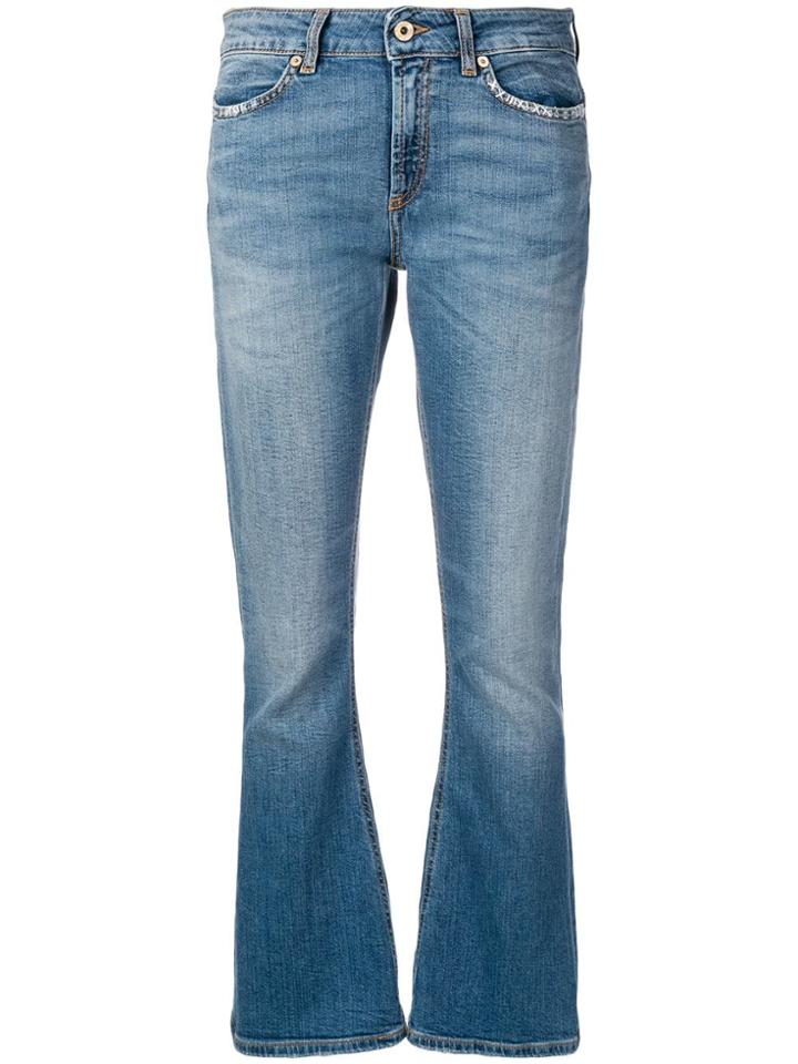 Dondup Slim-fit Flared Jeans - Blue