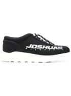 Joshua Sanders 'racing' Logo Sneakers - Black