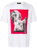 Versace Sculpture Print T-shirt - White
