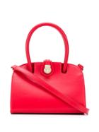 Manu Atelier Micro Ladybird Tote Bag - Red