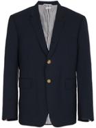 Thom Browne High Armhole Single Breasted Blazer - Blue