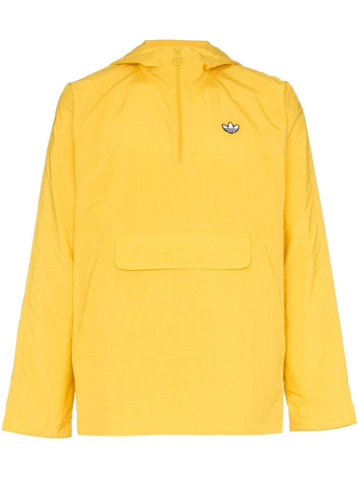 Adidas Lightweight Pullover Jacket - Yellow