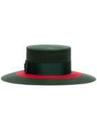 Gucci Green And Red Ribbon Stripe Hat
