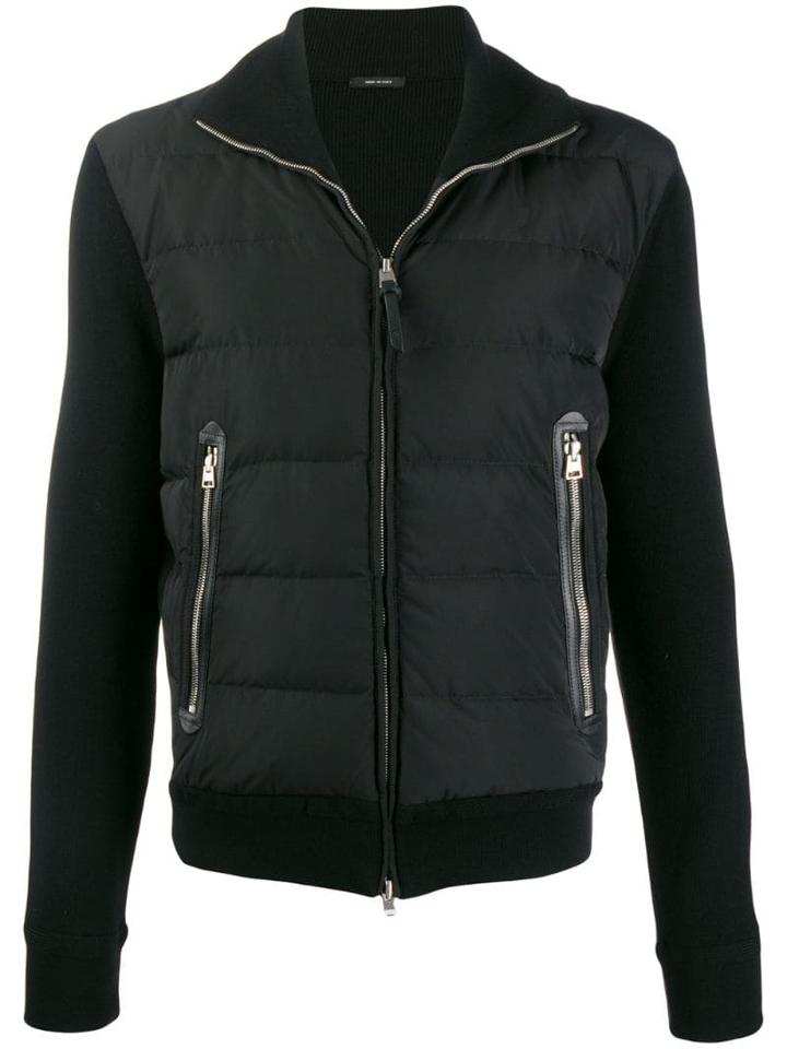 Tom Ford Padded Zip-front Jacket - Black
